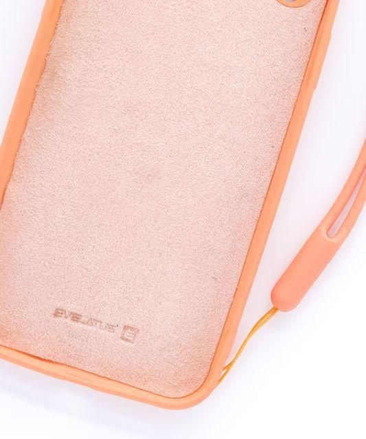Actual product image Evelatus iPhone XR Soft Touch Silicone Case with Strap (Apple iPhone XR)