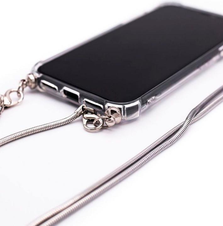 Produktbild Evelatus Galaxy A50 Silicone TPU Transparent with Necklace Strap