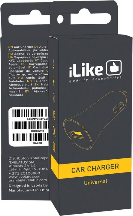Produktbild iLike Car Charger ICC01