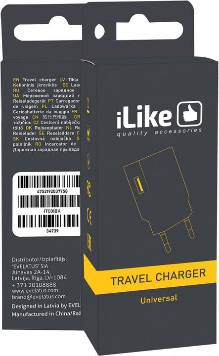 Image du produit iLike Chargeur de voyage ITC01