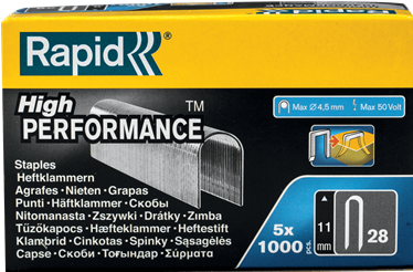 Produktbild Rapid Typ 28 Kabelklammer 11 mm