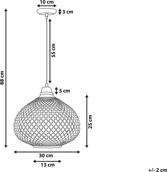 Actual product image Beliani Madon (E27)