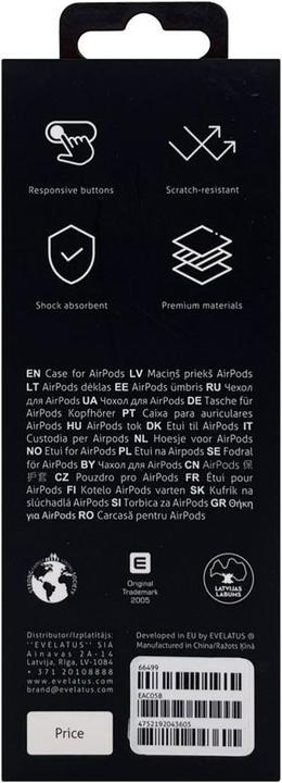 Actual product image Evelatus Airpods Pro Case EAC05