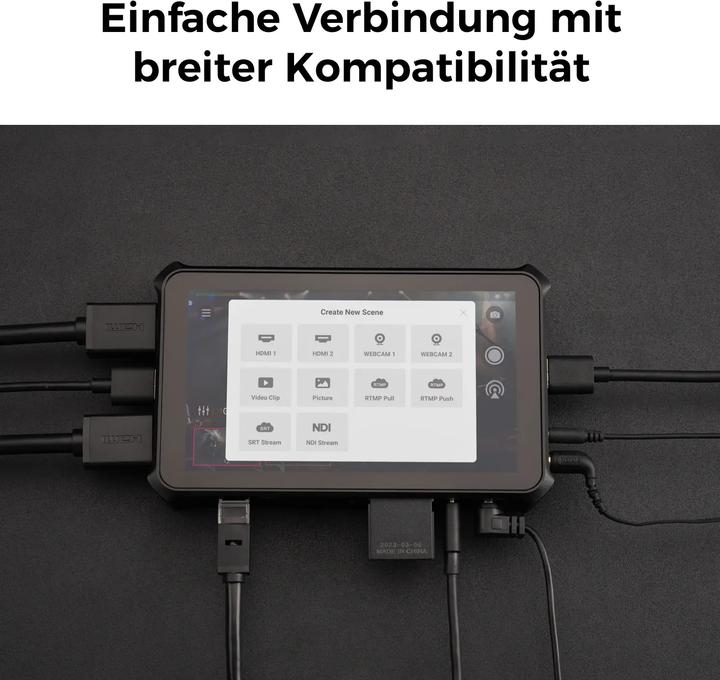 Image du produit Obsbot Talent Vidéosurveillance, mélangeur vidéo, mélangeur audio, inserts graphiques et vidéo et streaming