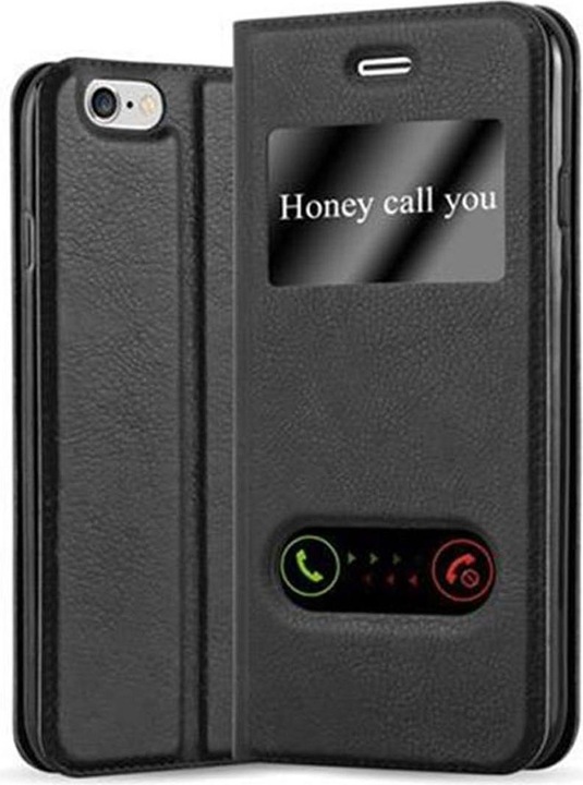 Produktbild Cadorabo Book mit View Doppelfenster Cover (Apple iPhone 6)