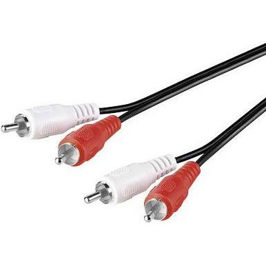 Thumbnail - Sbox 2XRCA->2XRCA M/M 1.5m RCA-101 (1.50 m), Audio Kabel