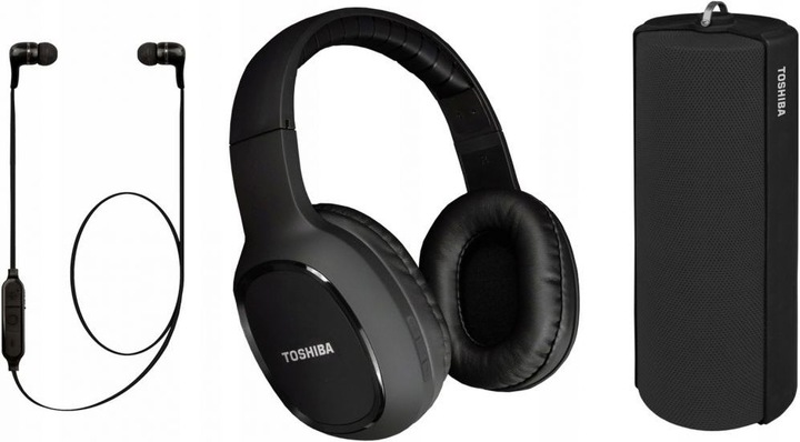 Image du produit Toshiba Triple Pack HSP-3P19 noir (4 h, Sans fil)