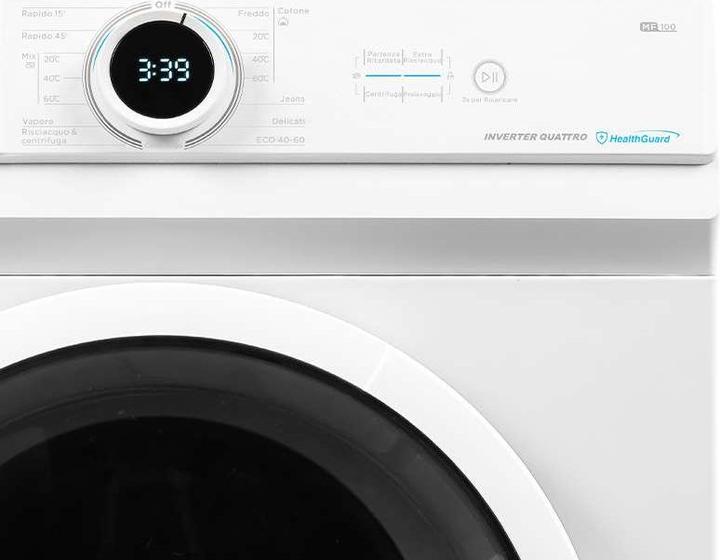 Image du produit Midea MF100W90BAWIT Lave-linge, chargement frontal 9 Kg (9 kg, Droite)