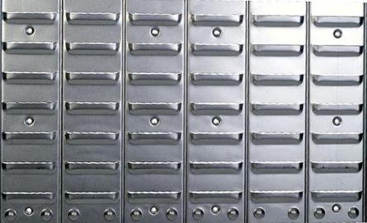 Produktbild Hünersdorff Metall-Schlitzwand für Sichtlagerboxen aus PP, für Grösse 1-4