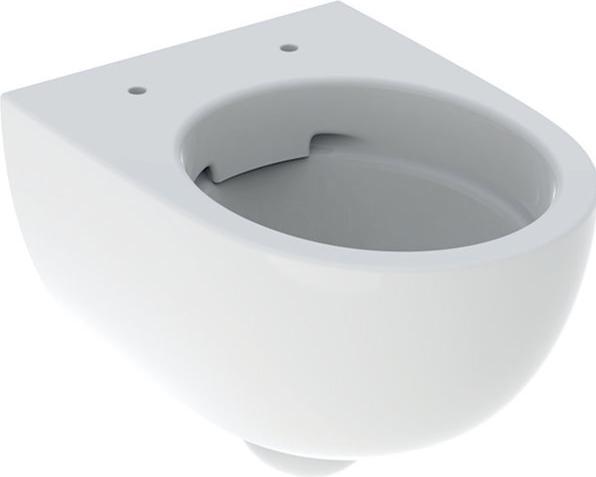 Image du produit Geberit Renova Compact, WC suspendu, rinçage profond, 500377, saillie réduite, sans rebord, forme