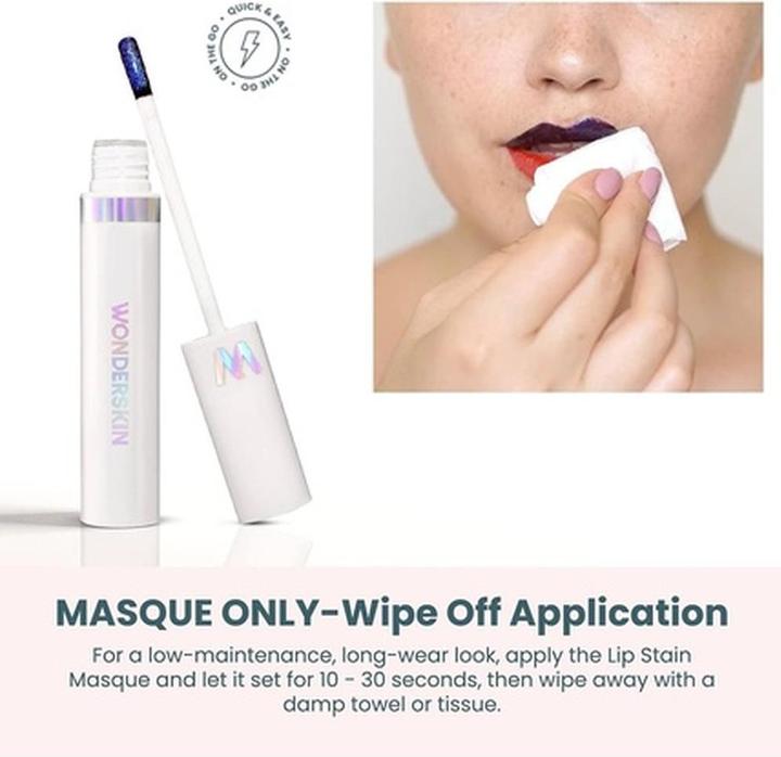 Immagine prodotto Wonderskin Wonder Blading Lip Stain Masque First Kiss (Primo bacio)