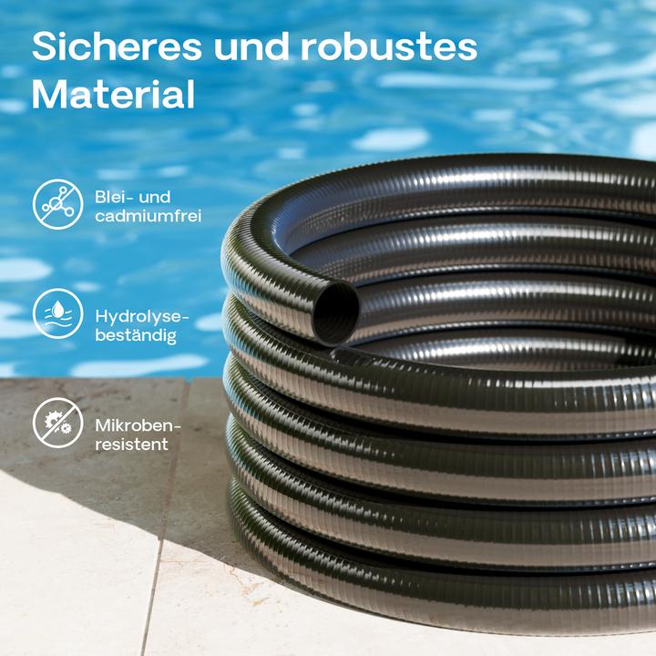 Produktbild Wiltec Luisiana OM/I 5m flexibler Teichschlauch Ø50mm 810g/m Pumpenschlauch