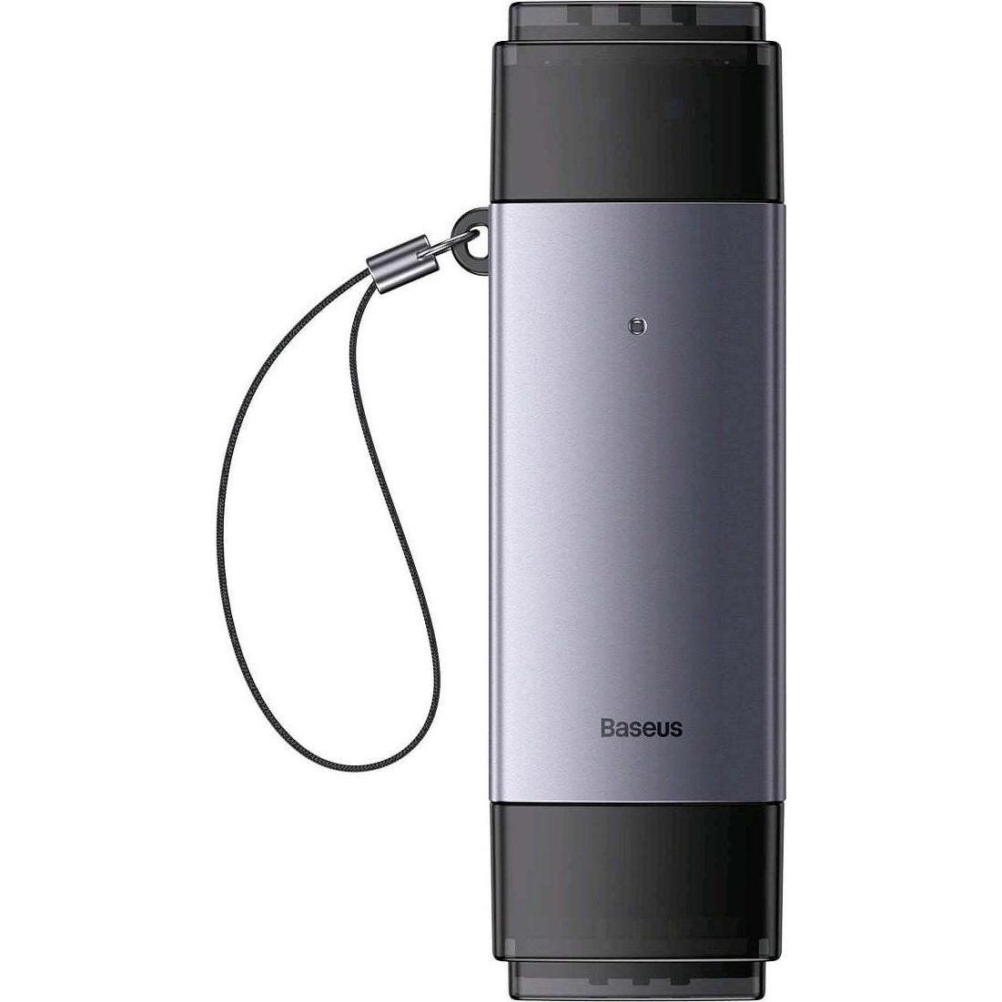 Baseus Serie Lite (USB 3.0), Lettore di schede di memoria, Grigio