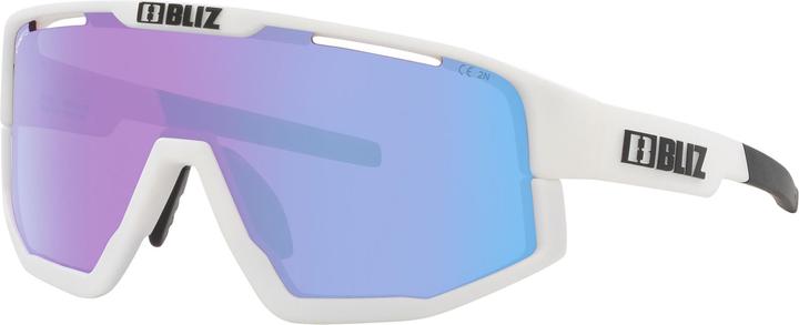 Produktbild Bliz Fusion Small Nano Optics Nordic (matt white, Nano Optics Nordic Light Violet w Blue multi)