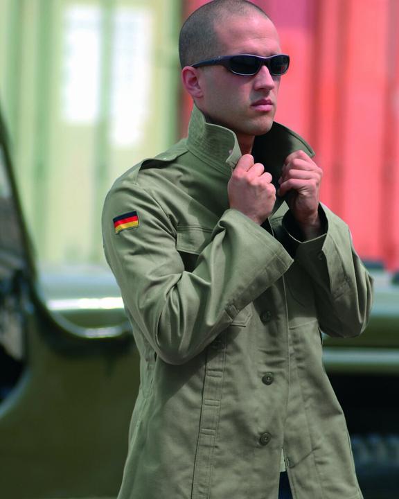 Mil-tec Bw Moleskinjacke A.A.Oliv 7 (50/52) (50, 52)