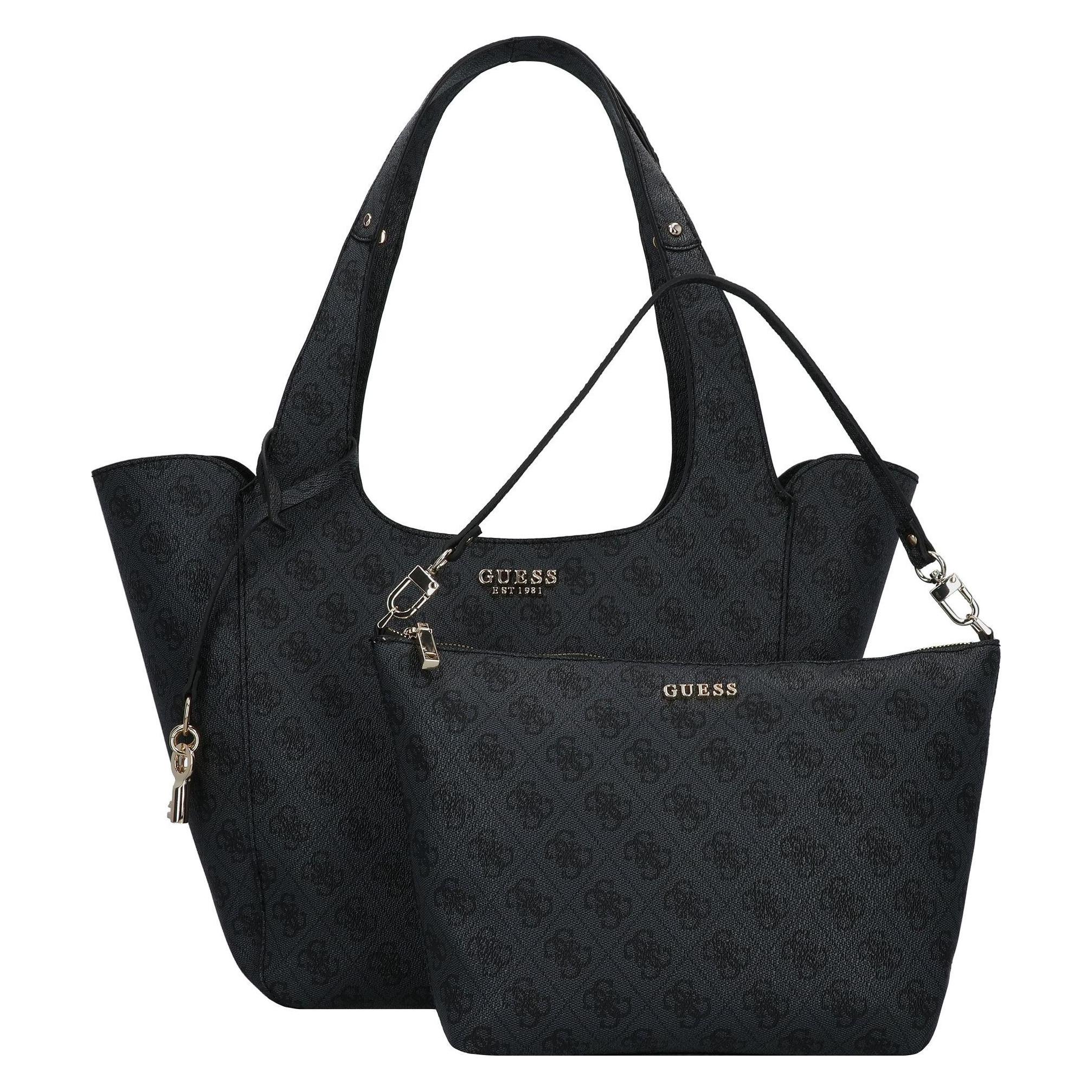 Guess, Damen, Tasche, Calista Shopper Tasche 45 Cm, Grau, (13 l)
