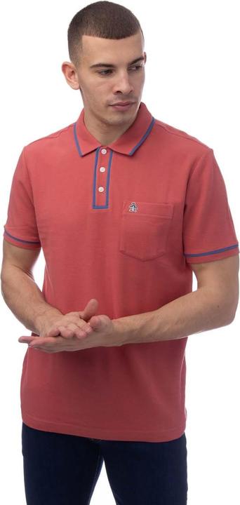 Actual product image Original Penguin Mens Earl Pique Polo Shirt (M)