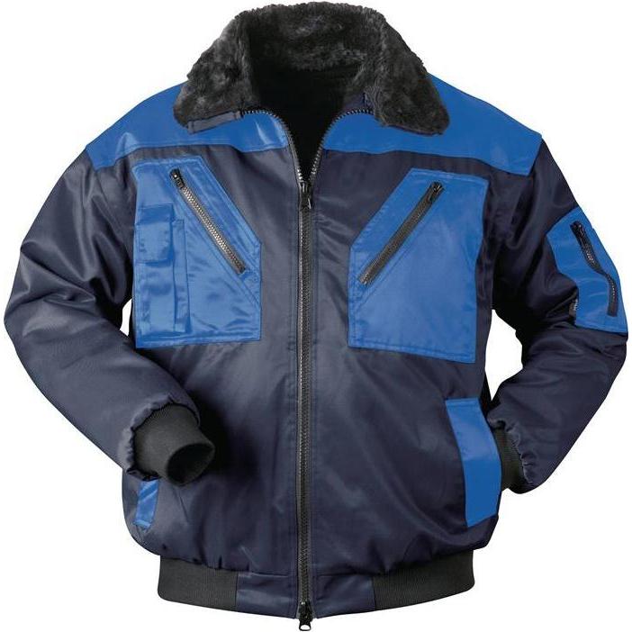 Norway, Arbeitsjacke, Pilotjacke VEGA Grösse XXXL marine/royal (3XL)