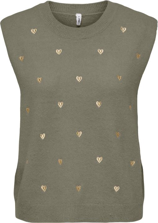 Actual product image Only Pullover mit rundem Ausschnitt und kurzen Ärmeln (M)