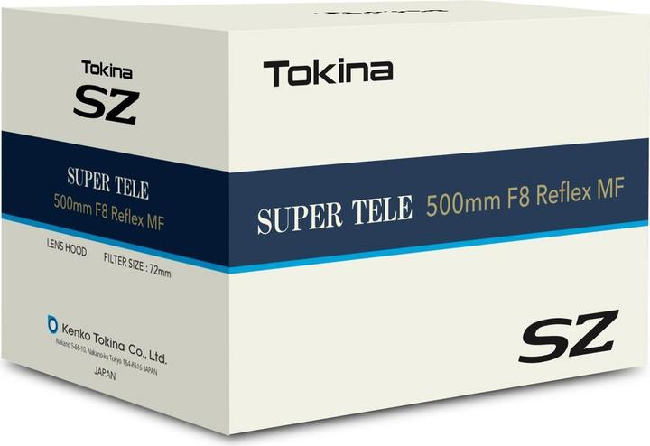 Image du produit Tokina SZ Super Télé 500mm f/8 Reflex MF Sony E-Mount (Sony E, Plein format)