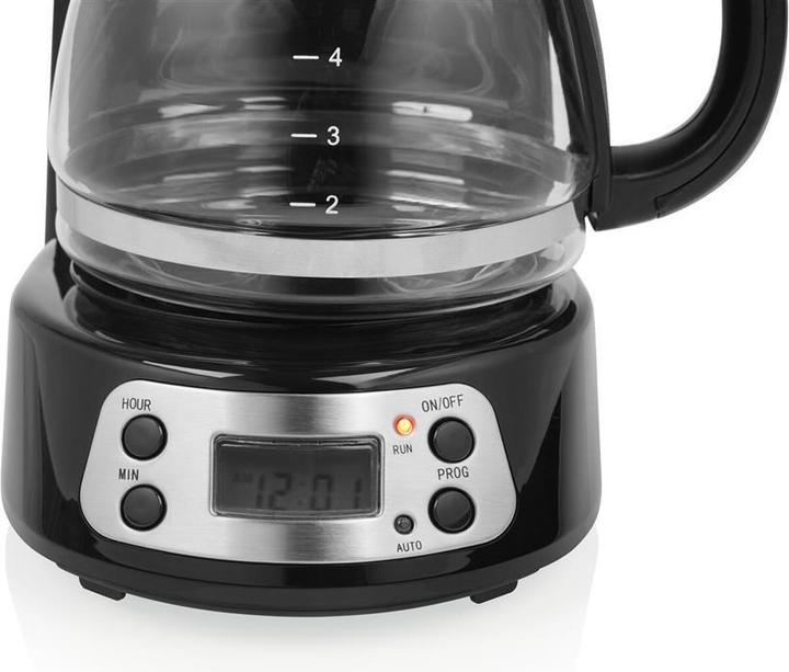 Actual product image Tristar Kaffeemaschine Schwarz Fassungsvermögen Tassen=6 Glaskanne, Warmhaltef