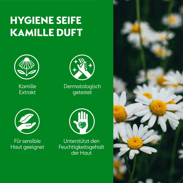 Image du produit Dettol Recharge de savon d'hygiène No-Touch à la camomille - 250 ml (Recharges, 250 ml)