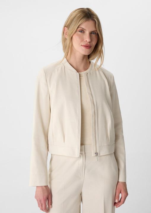 Actual product image Comma Indoor-Jacke Leinemix-Jacke im Boxy Fit (44)