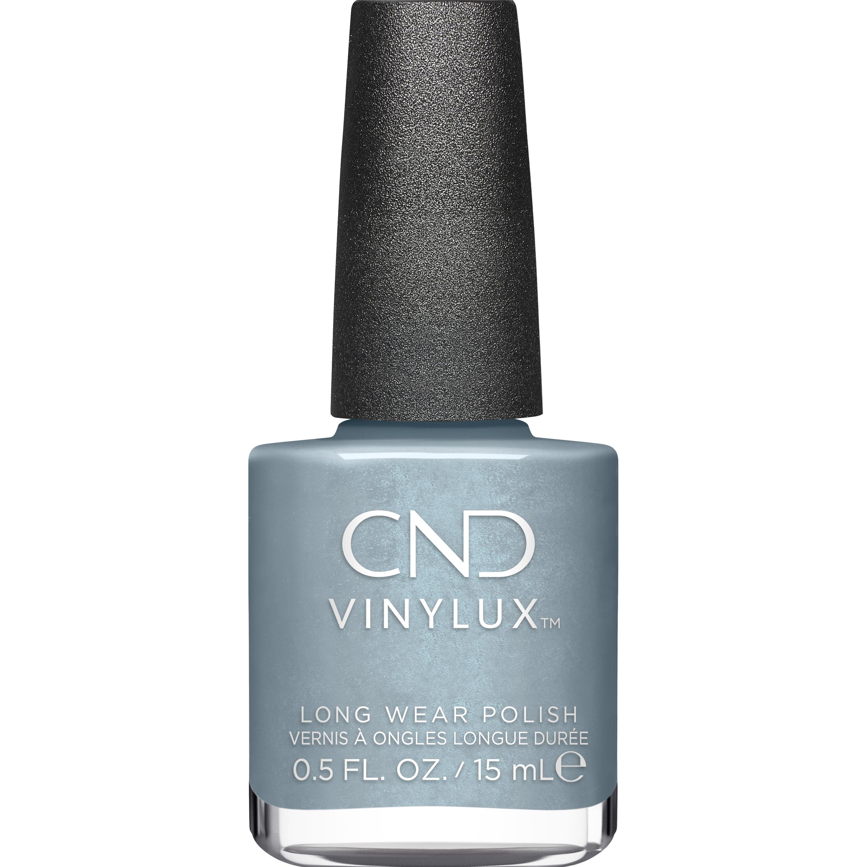 CND, Smalto per unghie, Vinylux Teal Textile Black 1,25ml (Teal, Smalto)