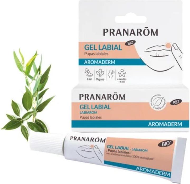 Actual product image Pranarom AROMADERM - Lippengel Bio (Lip gel, 5 ml)