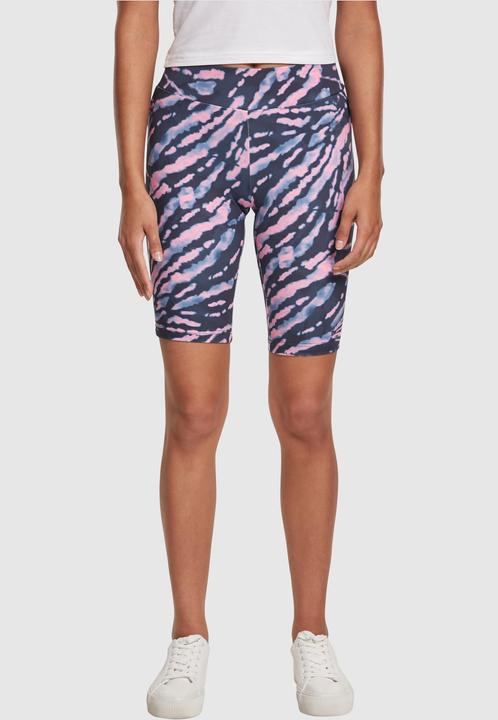 Actual product image Urban Classics Ladies Tie Dye Cycling Shorts (XS)