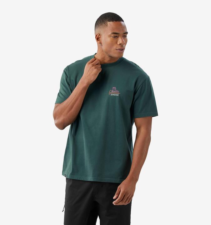 Actual product image Simond Herren Kletter-T-Shirt strapazierfähig - Vertika grün (XL)