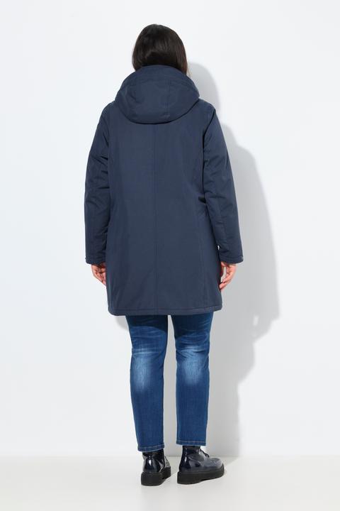 Produktbild Ulla Popken HYPRAR Outdoor-Parka, wasserdicht, Kapuze, wattiert (62)