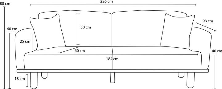 Actual product image Atelier del Sofa Rens (3-seater)