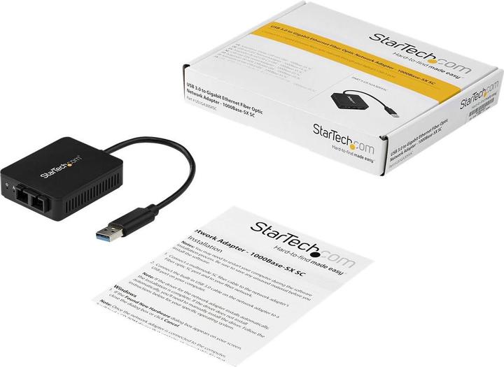 Produktbild StarTech USB 3 To Fiber Optic Converter (USB)