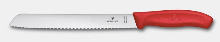 Actual product image Victorinox Swiss Classic, bread knife, 21cm, wavy, red, blister (21 cm)