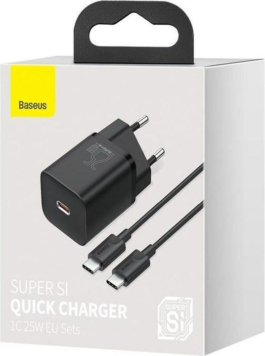 Actual product image Baseus Super Si Set Quick Charger (25 W)