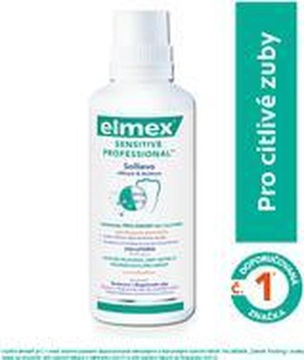 Image du produit Elmex Pâte à dents professionnelle sensible (400 ml, Bains de bouche)