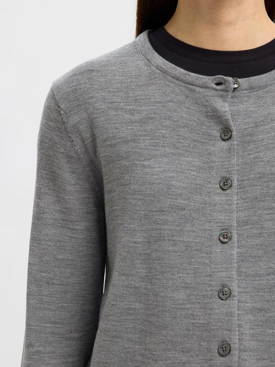 Image du produit Selected Femme Slfthea Ls Knit Merino Cardigan Noos (M)