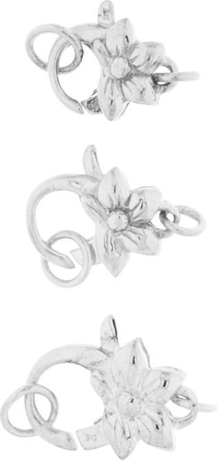 Image du produit Leyda Mousqueton en forme de fleur