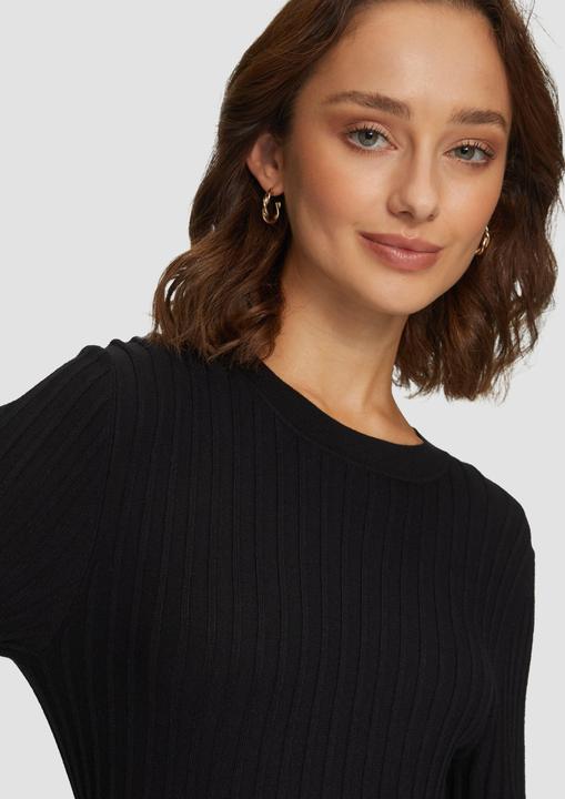 Produktbild s.Oliver Kleid Strickkleid mit Rippstruktur (44)