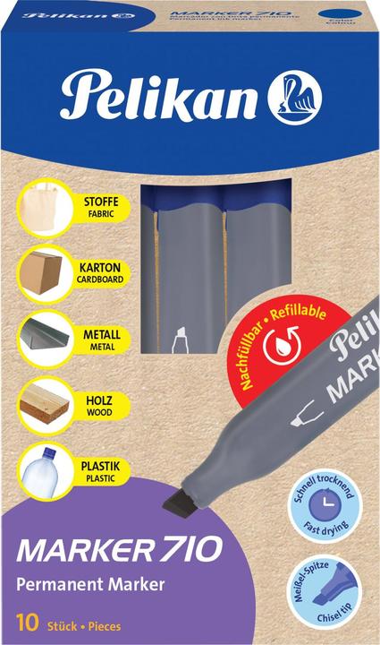 Pelikan 710 Permanent marker (10x)