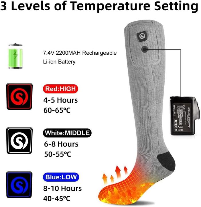 Produktbild Barchi Heat Heizsocken (39 - 42)