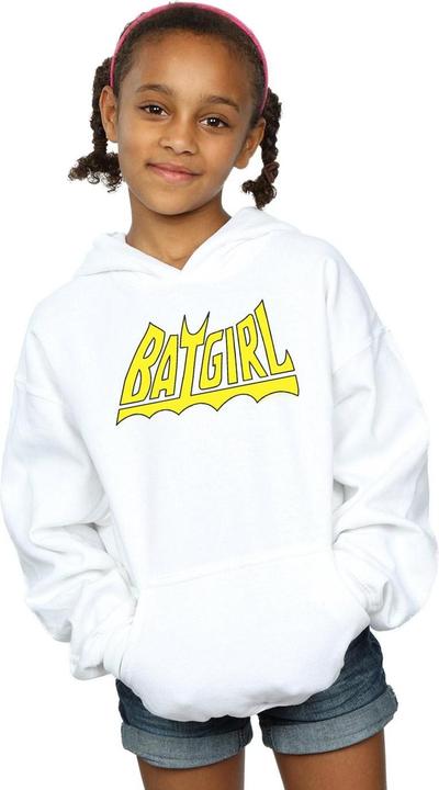 Produktbild Batgirl Logo Kapuzenpullover Mädchen (128)