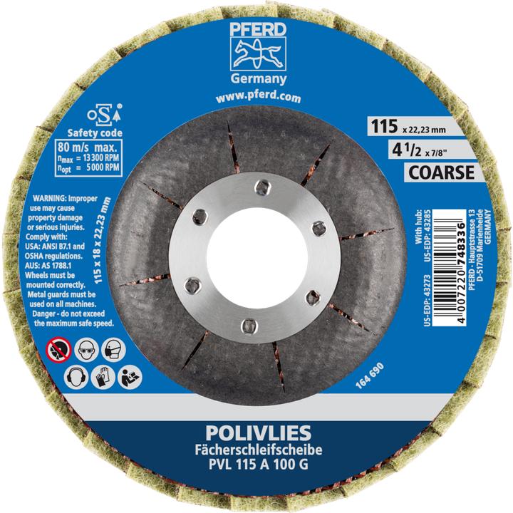 Actual product image Pferd POLIVLIES flap disc PVL100 (100)