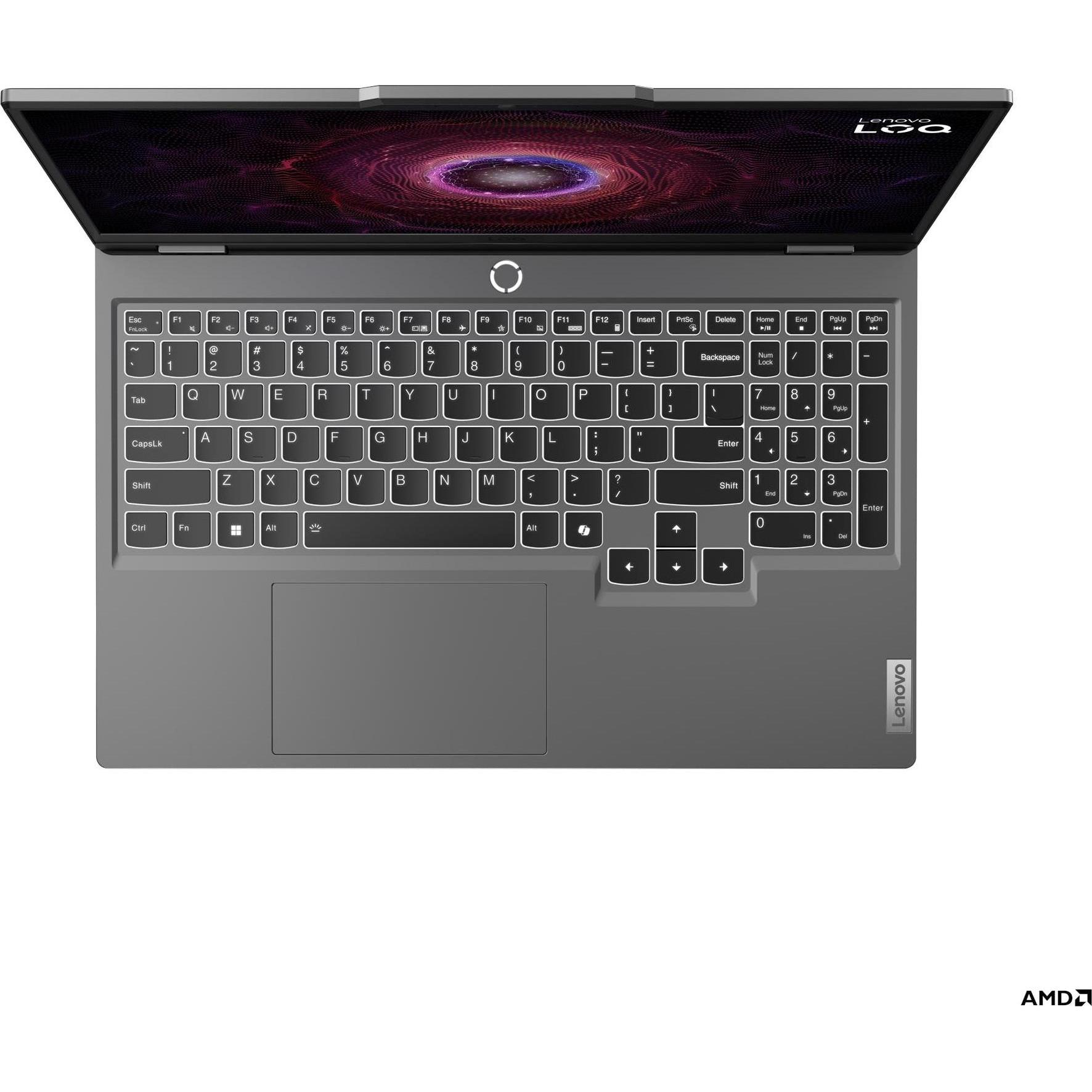 Lenovo LOQ 15ARP9, Notebook Ersatzteile, Grau