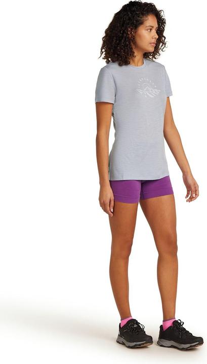 Actual product image Icebreaker Women's Merino150 TecLite S/S Tee Sunrise Sumit (S)