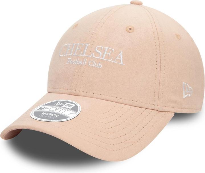 Produktbild New Era 9Forty Strapback Damen Cap - SUEDE FC Chelsea rosa