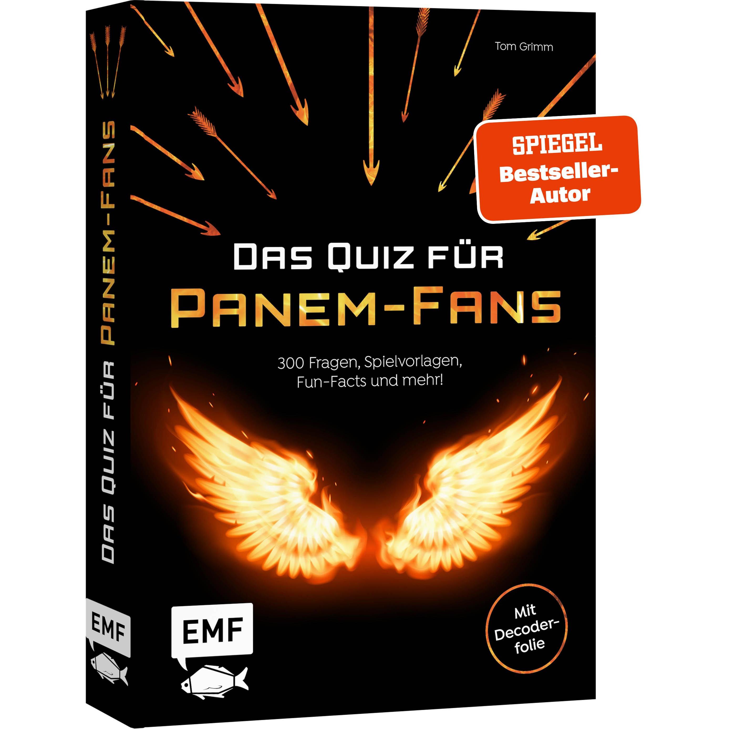 Das inoffizielle Quiz für Panem-Fans (mit Decoder-Folie), Ratgeber von Tom Grimm
