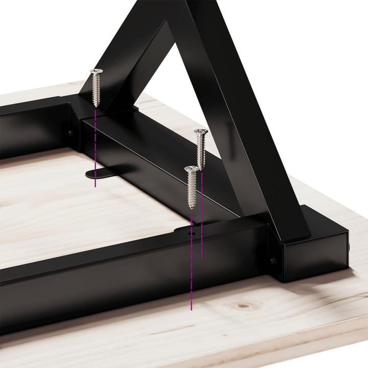 Image du produit vidaXL Couchtisch (90 x 40 x 45 cm)
