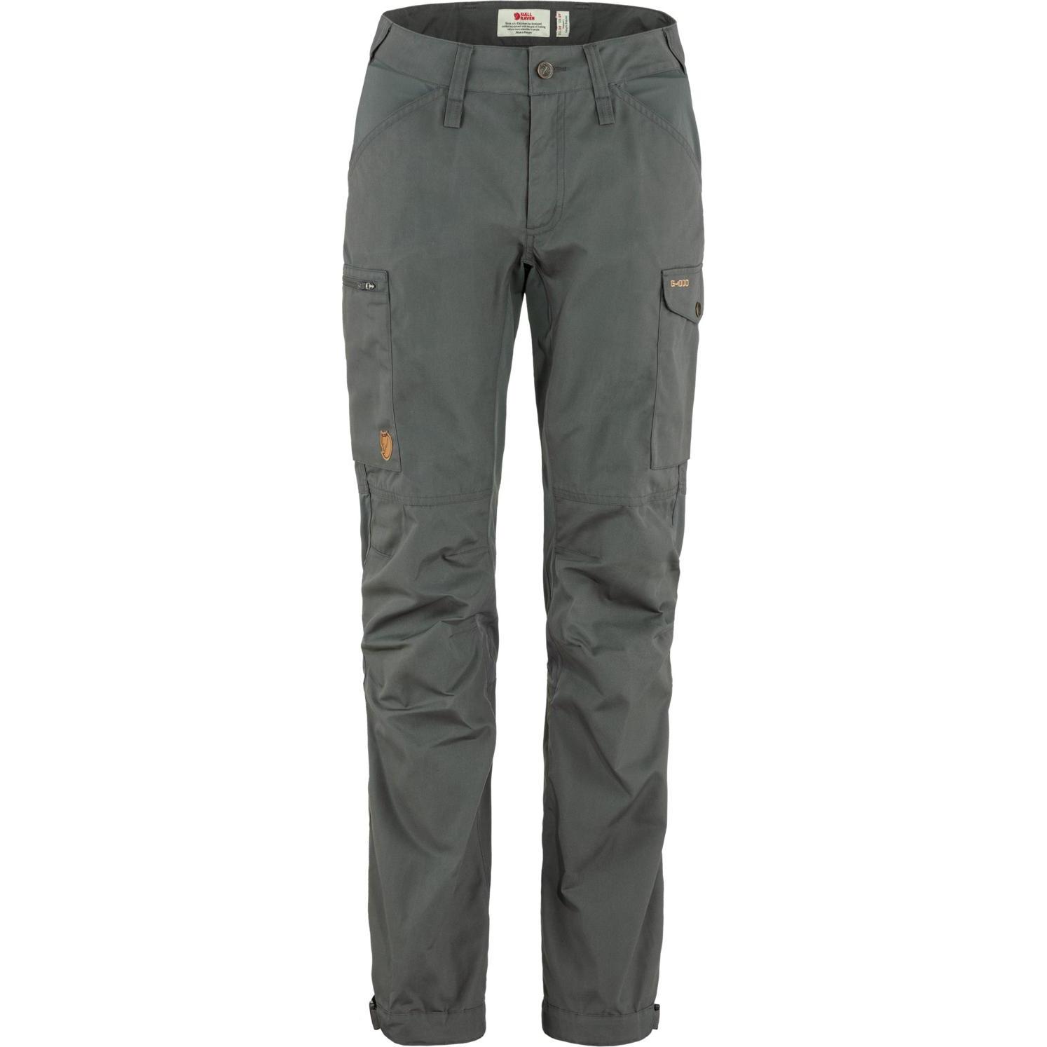 Fjällräven, Damen, Outdoorhose, Kaipak Curved (42), Grau, 42